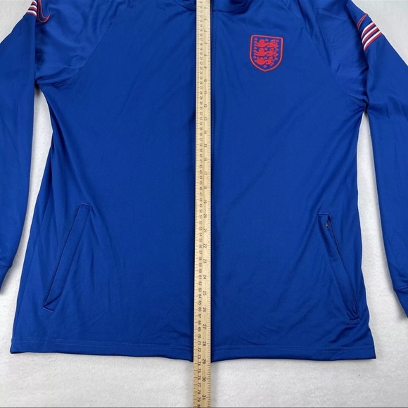 Nike England 2020 2021 Men’s Football Soccer Track Jacket Sz XL - Picture 12 of 14